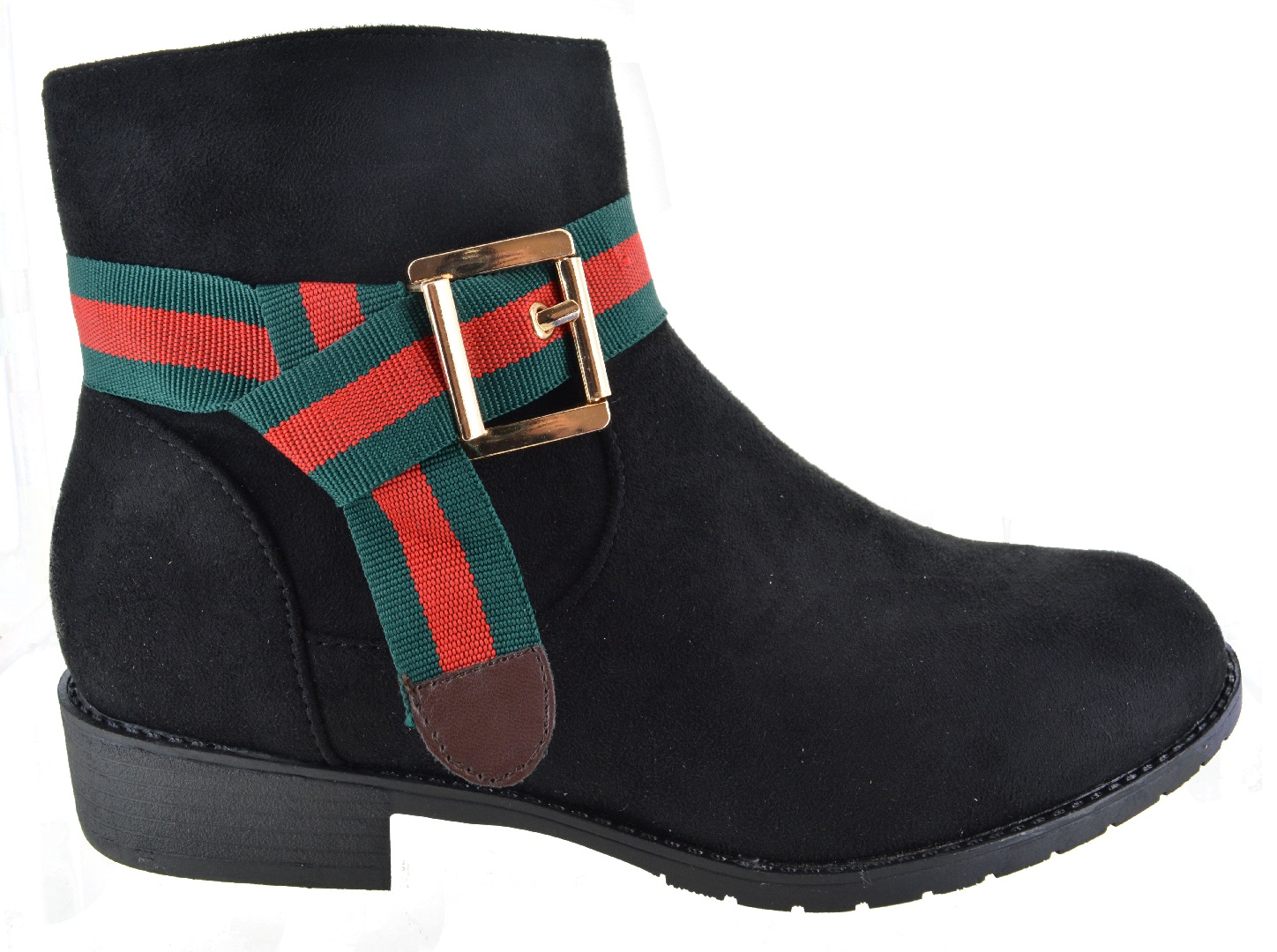 womens buckle chelsea boots